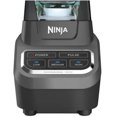 licuadora Ninja Professional Blender 1000 CO610B 2.1 L negra con vaso de plástico 120V