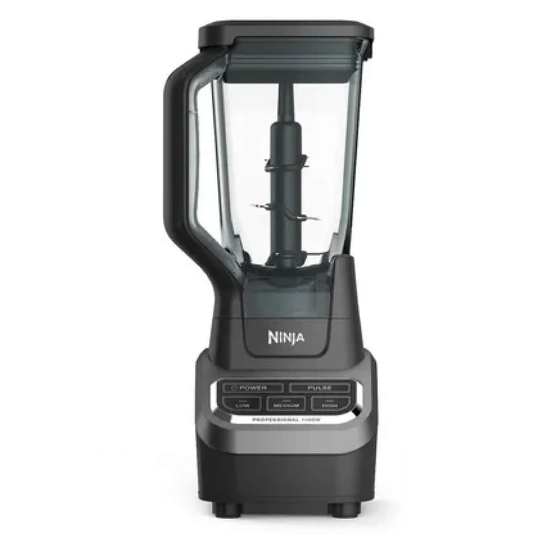 licuadora Ninja Professional Blender 1000 CO610B 2.1 L negra con vaso de plástico 120V