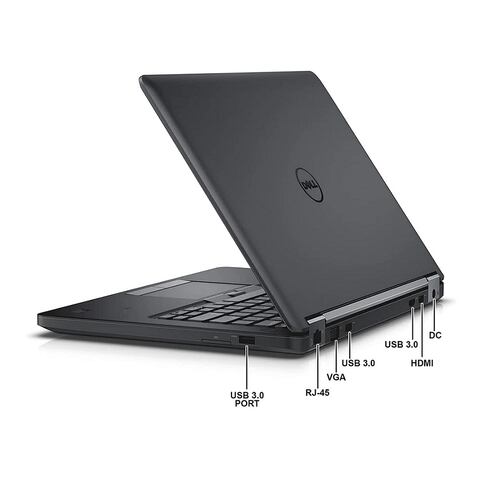 Laptop Dell Latitude E5450- 14"- Intel Core i5, 5ta gen- 16GB RAM- 256GB SSD- WINDOWS 10 Pro- Equipo Clase A, Reacondicionado..