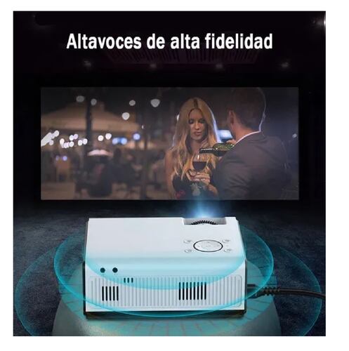 Mini Proyector Inteligente Android Wifi 1080p 4000 Lm