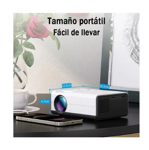 Mini Proyector Inteligente Android Wifi 1080p 4000 Lm