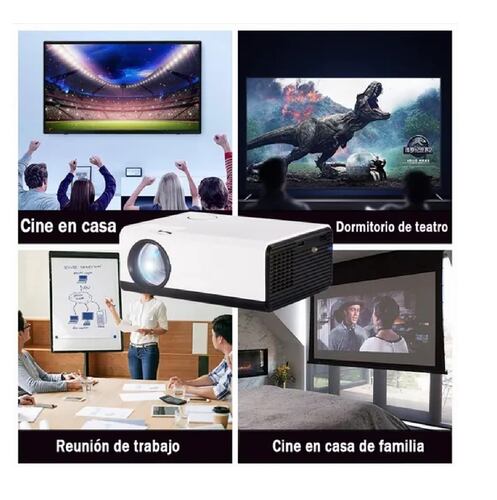 Mini Proyector Inteligente Android Wifi 1080p 4000 Lm