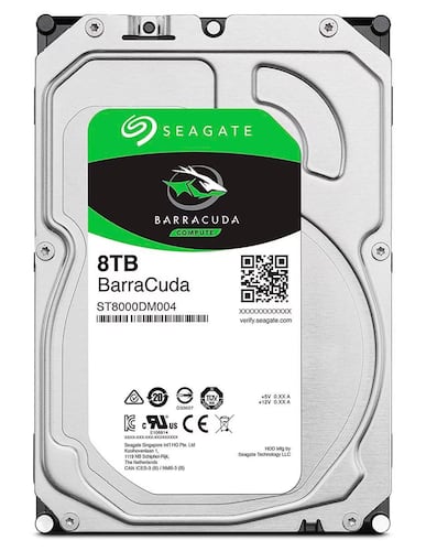 Disco Duro Interno Seagate Barracuda 8TB ST8000DM004 