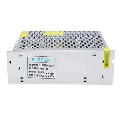 Fuente Conmutada 24v 5a 120w Blanco