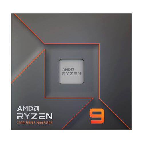 Procesador AMD Ryzen 9 7900X, AM5, 12 Núcleos, hasta 5.6 GHz, incluye Gráficos, sin Disipador.