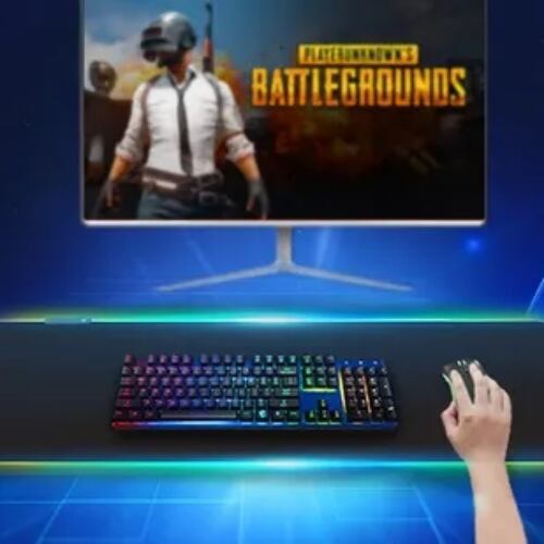 Rgb Mouse Pad Gamer, Base De Goma Antideslizante 800 X 300mm.
