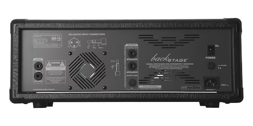 Consola amplificada BACKSTAGE  6M4 usb 6canales 400 watts .