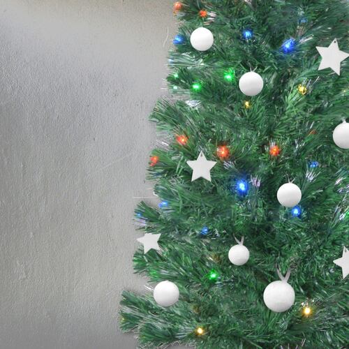 Arbol Navidad Led Fibra Optica 180 Cm 200 Ramas + Estrella 