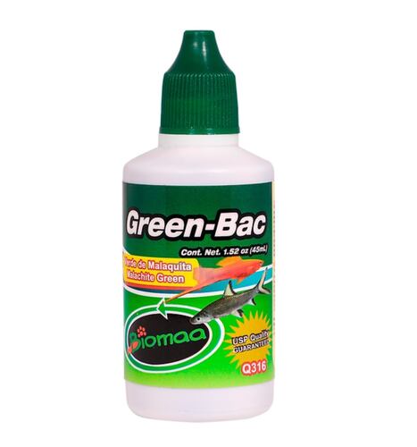 Green-Bac Verde de Malaquita 45 ml  2 pzs - Biomaa 