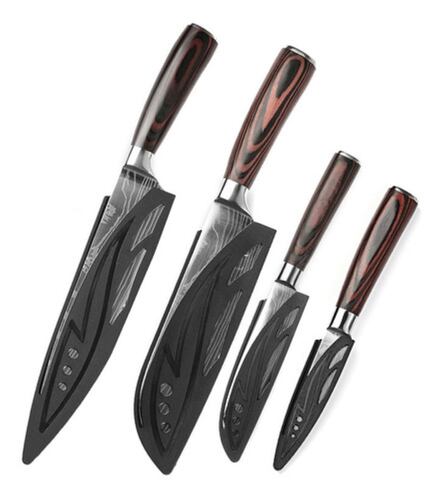 Cuchillo De Chef Profesional, Juego De 4