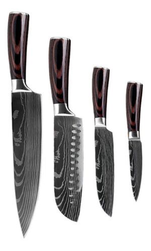 Cuchillo De Chef Profesional, Juego De 4