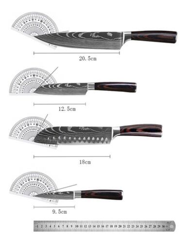 Cuchillo De Chef Profesional, Juego De 4