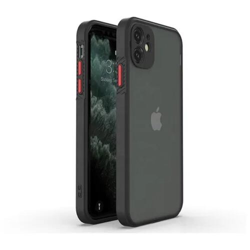 Funda Compatible Con iPhone Protector Cámara Mate Uso Rudo.