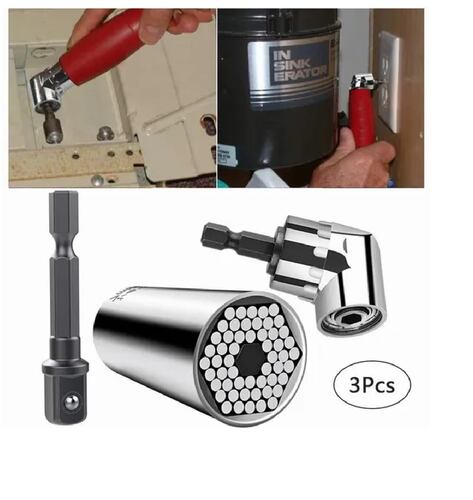 Juego De Destornillador De Ángulo Recto 105 Grados  Para Taladro