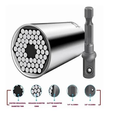 Juego De Destornillador De Ángulo Recto 105 Grados  Para Taladro