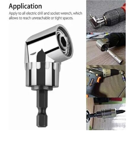 Juego De Destornillador De Ángulo Recto 105 Grados  Para Taladro