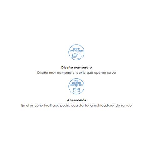 Par De Audífonos Auditivos Amplificador Sonido Ha60 Beurer.