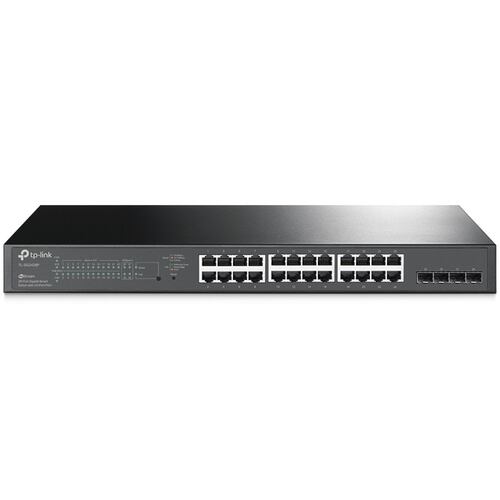 Switch 24 Puertos Tp-Link TL-SG2428P Gigabit JetStream PoE+ Y 4 SFP.