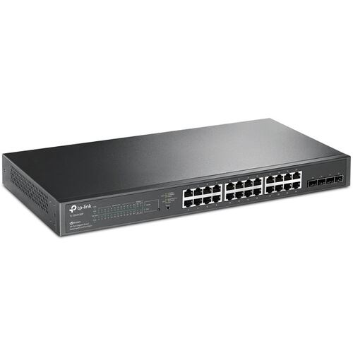 Switch 24 Puertos Tp-Link TL-SG2428P Gigabit JetStream PoE+ Y 4 SFP.