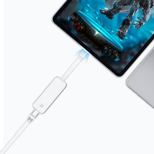 Convertidor Adaptador De Red Tp-Link UE300C USB C a Ethernet Gigabit.