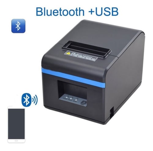 Impresora Térmica D Entradas Pos 80mm Con Bluetooth 