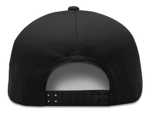 Gorra Plana Lisa Unitalla 7 Paneles Negra