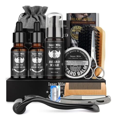 Kit De Aseo Y Cuidado De Barba Para Hombres