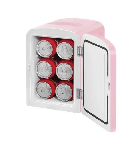 Mini Refrigerador Portátil Chefman RJ48-PINK-4
