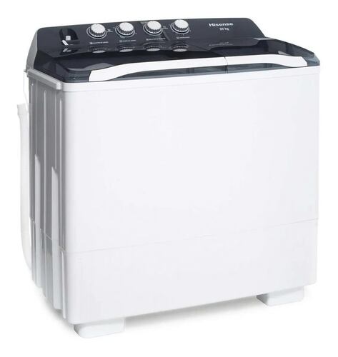 LAVADORA HISENSE 2 TINAS 20 KG BLANCA WSA2001P