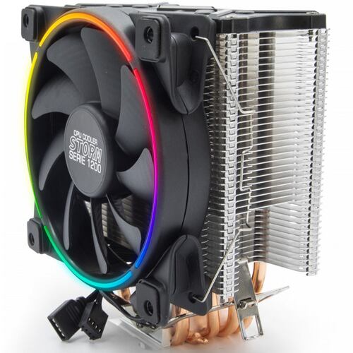 Disipador Ventilador YeYian STORM SERIE 1200 RGB AC1200.