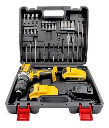 Rotomartillo 330 W 2 Amp Taladro Inalambrico 1/2" Atornillador 1300 RPM Reversible Torque 35 N/M Gutstark