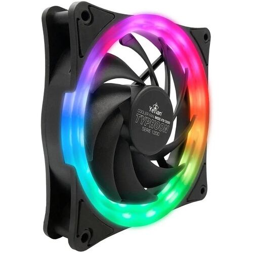 Ventiladores YeYian TYPHOON Serie 1200 120mm RGB FS1200