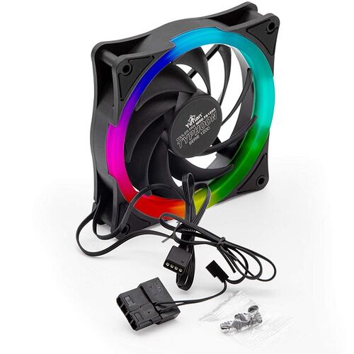 Ventiladores YeYian TYPHOON Serie 1200 120mm RGB FS1200