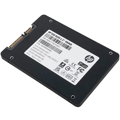 Unidad Estado Solido SSD 480GB HP S650 345M9AA##ABB.