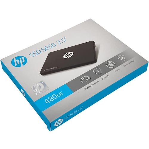 Unidad Estado Solido SSD 480GB HP S650 345M9AA##ABB.