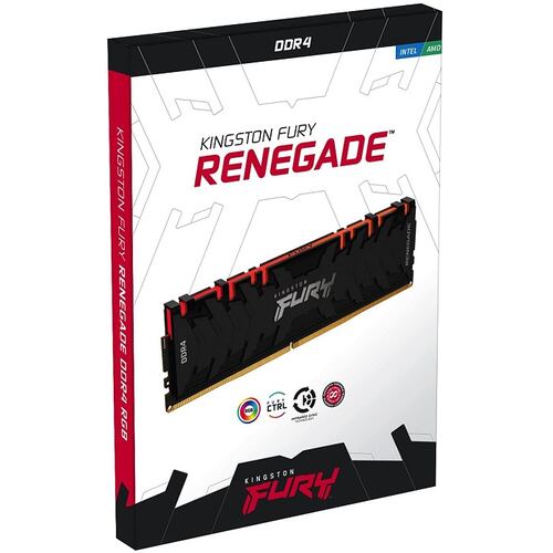 Memoria Ram DDR4 Kingston FURY Renegade RGB 3200MHz 8GB PC4-25600 KF432C16RBA/8.