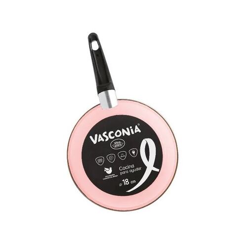 Bateria 5 Piezas Linea Rosa Duraflon Alto Rendimiento 38514