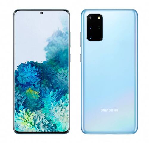 Celular Samsung Galaxy S20 Plus (5G) 128GB/12GB RAM   Color Azul (Reacondicionado Grado A) .