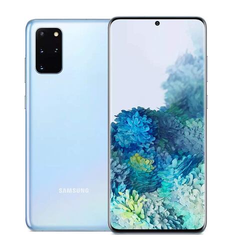 Celular Samsung Galaxy S20 Plus (5G) 128GB/12GB RAM   Color Azul (Reacondicionado Grado A) .