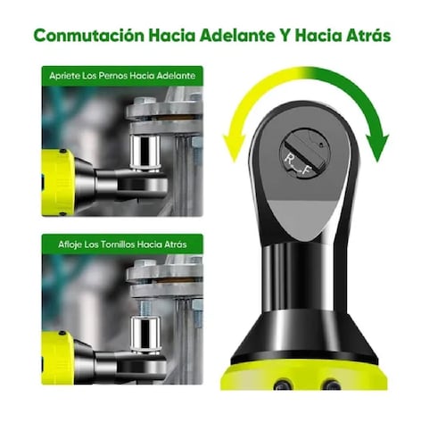 Mini  Pistola Impacto Llave De Trinquete Inalámbrica