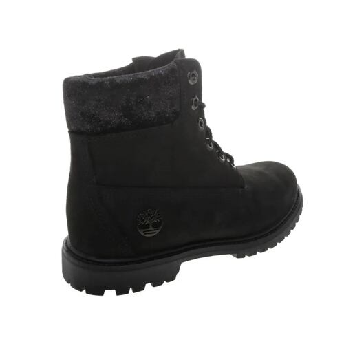 Botas Timberland Mujer Negro 6in Premium Wvelvet Tb0a24ju001.