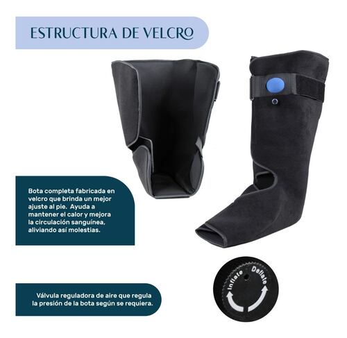 Bota Neumatica Ortopedica Ferula Walker Larga Inmovilizador MED