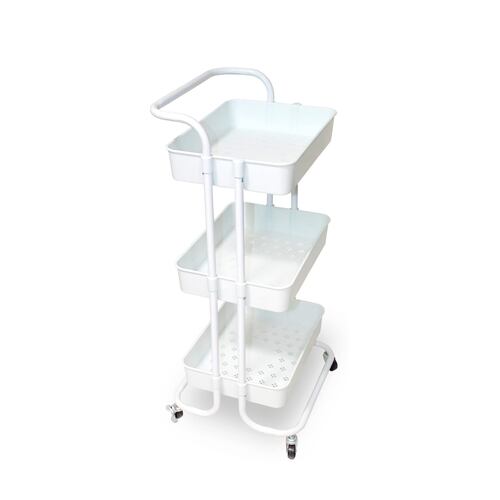 Carrito Multifuncional Organizador Blanco