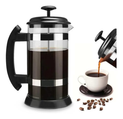 Cafetera De Prensa Francesa 1 Lt de Vidrio