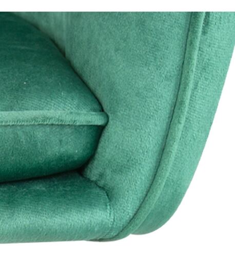 Set 4 Sillas Altas Tapizadas Banco Terciopelo Velvet Verde