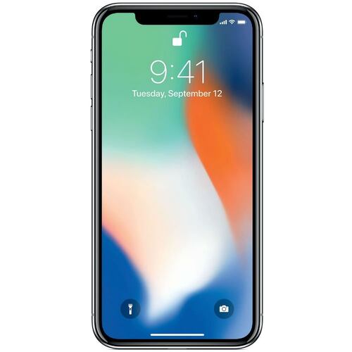 Celular iPhone  X 64GB (Gris Espacial) Reacondicionado Grado A