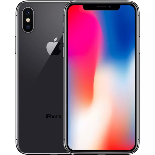 Celular iPhone  X 64GB (Gris Espacial) Reacondicionado Grado A