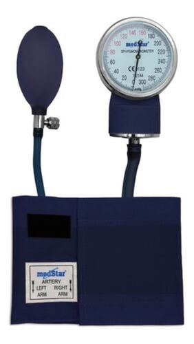BAUMANÓMETRO KIT CON ESTETOSCOPIO DE UNA CAMPANA AZUL