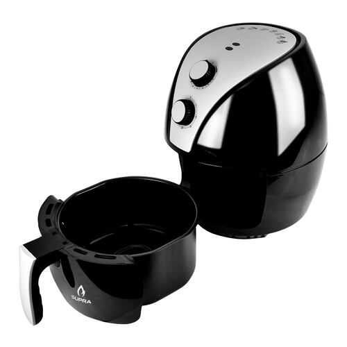 Freidora De Aire 3.2 Litros SUPRAFRYER 3.2 Freidora Eléctrica Multifuncional Supra