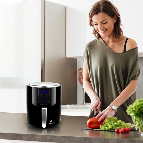 Freidora De Aire 5 Litros SUPRAFRYER 5.0 Freidora Eléctrica Multifuncional Supra